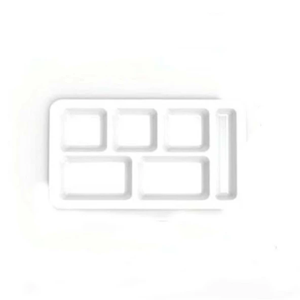 Plastport 46010113 Tabldot (self servis)-PC (polikarbon)-Kahvaltılık 10 Adet