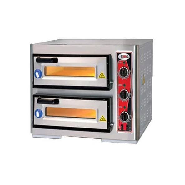 Gmg PF5050DE3 Pizza Fırını-Çift Katlı-220 V-içi 50x50 cm ürün görseli 1