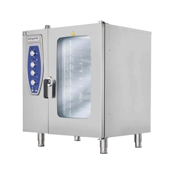 Öztiryakiler 7890.10G11.01 Konveksiyonel Buharlı Fırın-Elektrikli-10 GN 1/1 ürün görseli 1