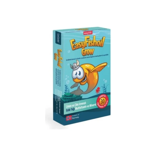 Easyfishoil Grow 30 Jel Tablet ürün görseli 1