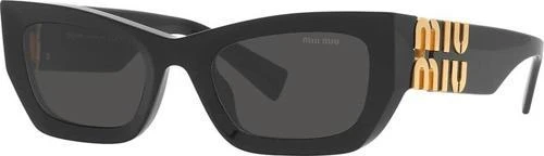 Miu Miu Glimpse 09WS 1AB5S0 Black-Dark Grey Kadın Güneş Gözlüğü ürün görseli 1