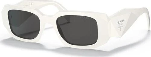 Prada SPR 17W 1425S0 White-Dark Grey Kadın Güneş Gözlüğü ürün görseli 1