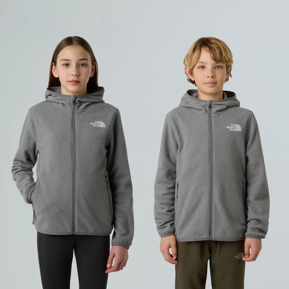 The North Face Teen Tam  Fermuarlı Genç Çocuk Glacier Polar NF0A8CVFCQI1 ürün görseli 1