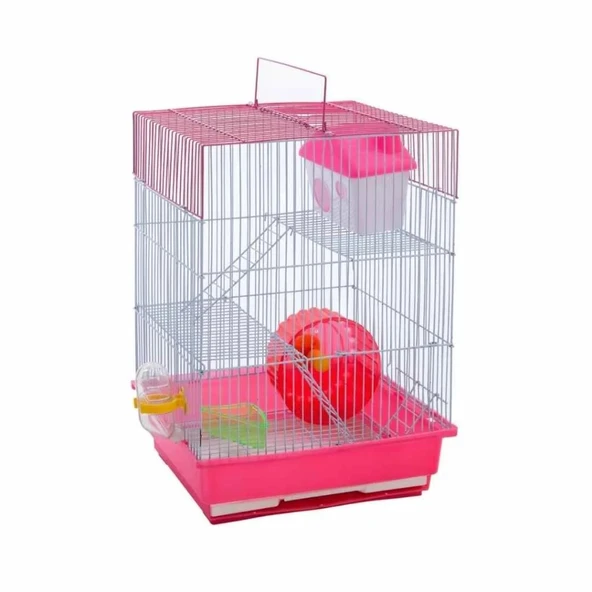 Nanbell Hamster Gonzales Kafesi 40X26X39 cm ürün görseli 1