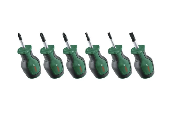 Bosch Kısa Tornavida Seti 6 Parça - Resim 2