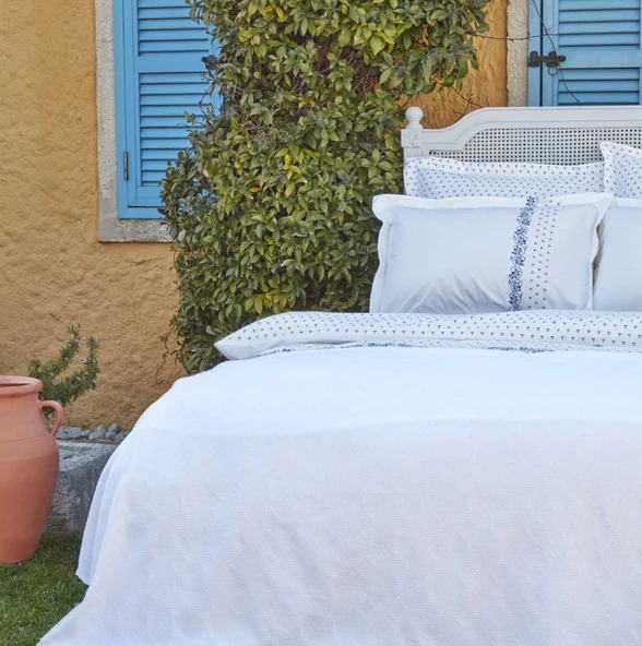 Karaca Home Murillo Çift Kişilik Pike Beyaz ürün görseli 1