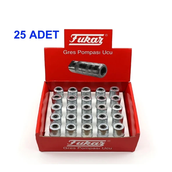 Fukar Gres Pompa Ucu 25 Adet - Resim 2
