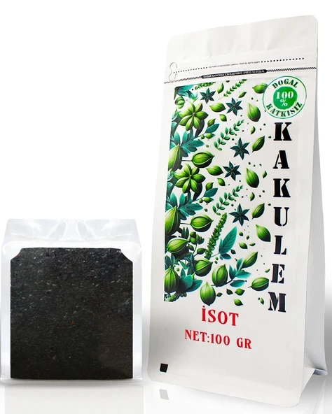 KAKULEM SERTİFİKALI Güneşte Kurutulmuş Yerli İsot Biberi 100 GR ürün görseli 1