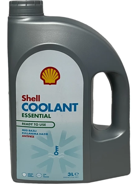 Shell Coolant Essential 4 Mevsimlik Mavi Hazır Antifriz 3 Litre ürün görseli 1
