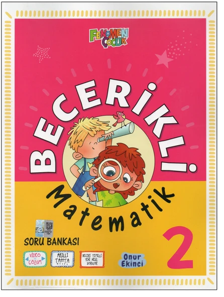 Fenomen 2.Sınıf Becerikli Matematik Soru Bankası ürün görseli 1