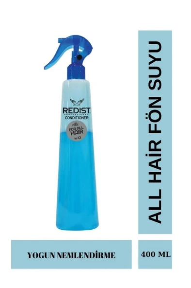 Redist All Hair Mavi Kolajen Nemlendirici Isıya Karşi Koruma Sağlayan Fön Suyu 400 ml ürün görseli 1