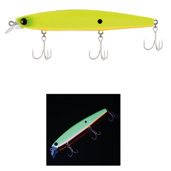 Fujin Gallant 120F 19gr 120mm Floating Maket Balık  235 Green Cheeks ürün görseli 1