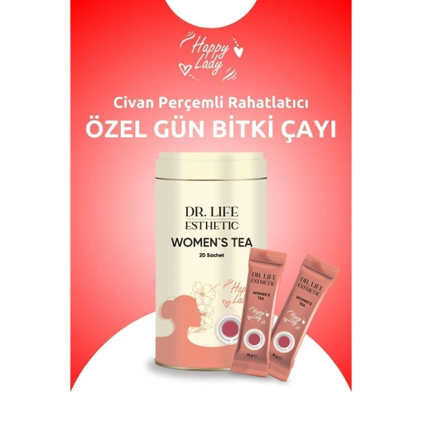 Happy Lady Civan Perçemli Rahatlatıcı Özel Gün Bitki Çayı ürün görseli 1