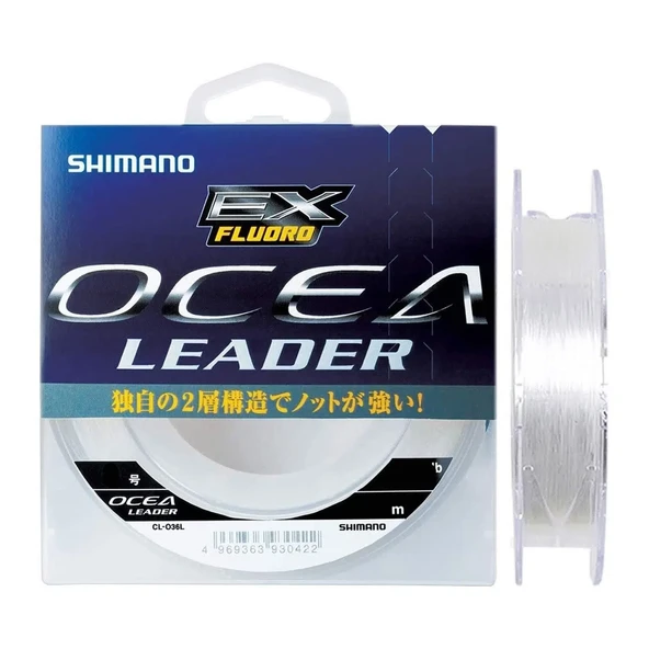 Shimano Ocea EX Fluoro Leader 4lb 50m 0,169mm 1.80kg FC Misina ürün görseli 1