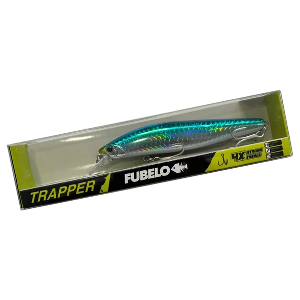 Fubelo Trapper 9.9cm 17gr Sinking Maket Balık  Blue Killer ürün görseli 1