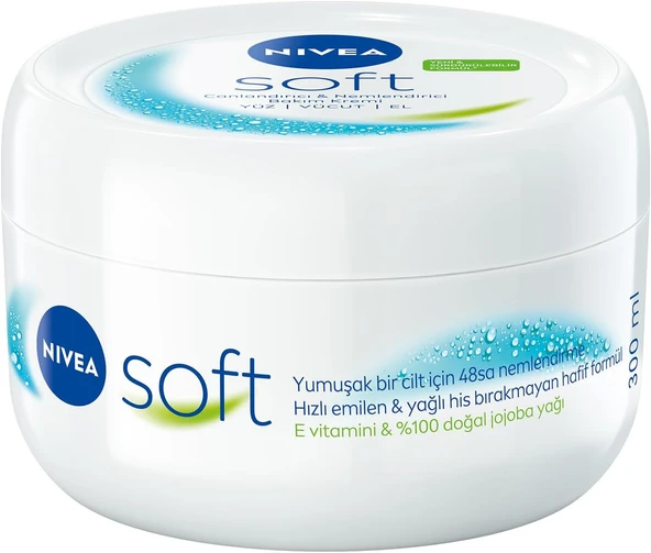 Nivea Soft Nemlendirici Bakım Kremi 300 ml ürün görseli 1