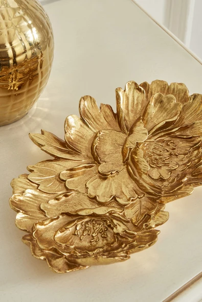Lianca Dekoratif Tabak Gold 26 x 16 cm ürün görseli 1