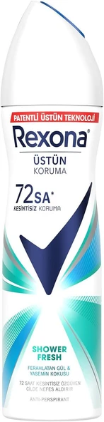 Rexona Kadın Sprey Deodorant Shower Fresh 150 ml ürün görseli 1