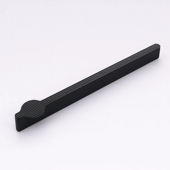 Efes Siyah Metal Kulp 320 mm 32 cm Modern Mobilya Çekmece Dolap Kapak Kulpları Mutfak Dolabı Kulp ürün görseli 1