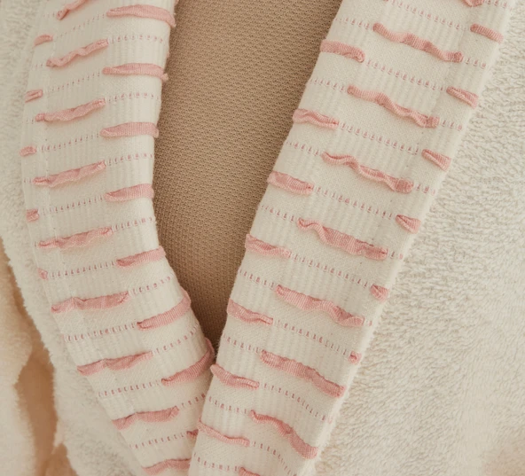 Karaca Home Dena Aile Banyo Seti Off White - Resim 3