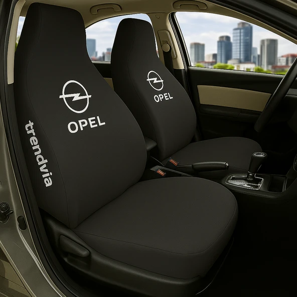 Opel Uyumlu Siyah Renk Ön ve Arka Servis Tipi Oto Koltuk Kılıfı Takımı ürün görseli 1