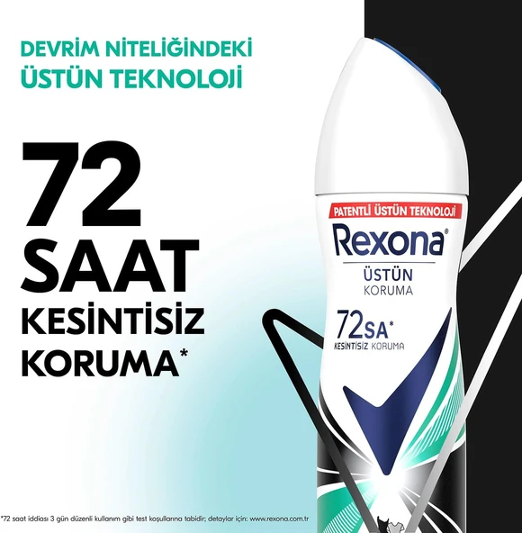 Rexona Kadın Sprey Deodorant Invisible Fresh Deep 150 ml - Resim 2