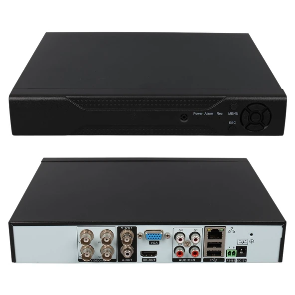 PowerMaster PM-12180 4 Kanal 5MP Destekli 1080N H265 Xmeye Video Çıkışlı DVR/XVR Kayıt Cihazı ürün görseli 1