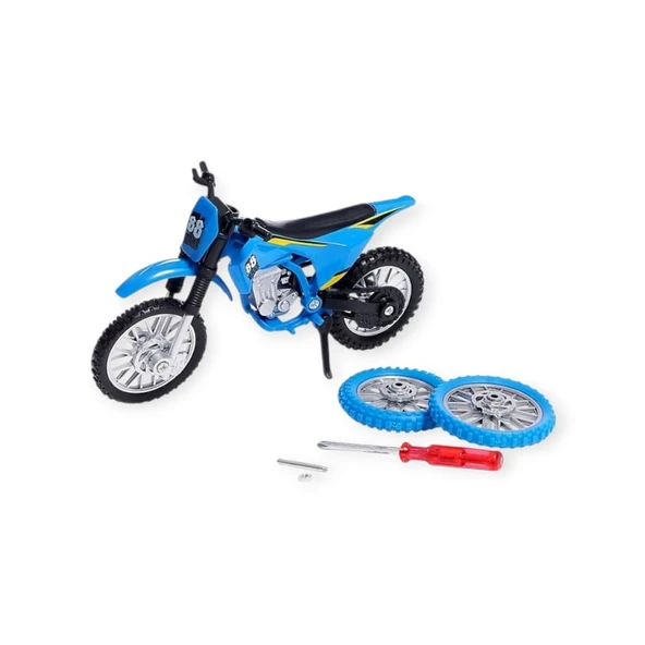 1:18 Ölçekli Model Motosiklet - DS928 - Mavi ürün görseli 1