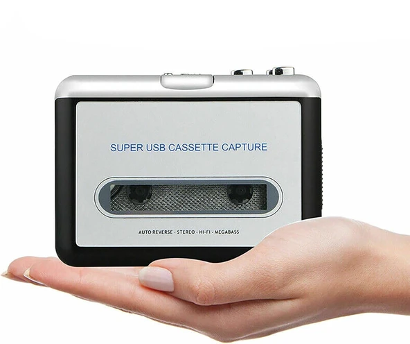 SUNYOY Taşınabilir kaset çalar Walkman Audio Music Player Tape to MP3 Converter, Mixtape/Kaseti MP3 ürün görseli 1