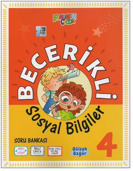 Fenomen 4.Sınıf Becerikli Sosyal Soru Bankası ürün görseli 1