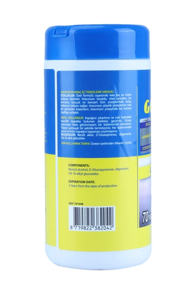 GOODYEAR TORPİDO TEMİZLEME MENDİLİ - Resim 3