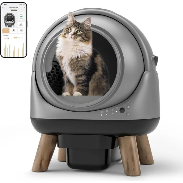 Els Pet Otomatik Koku Kontrollü Akıllı Kedi Tuvaleti 65 Lt ürün görseli 1