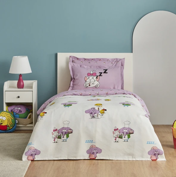 Karaca Home X Kral Şakir Yemek Savaşı Tek Kişilik Pike ürün görseli 1