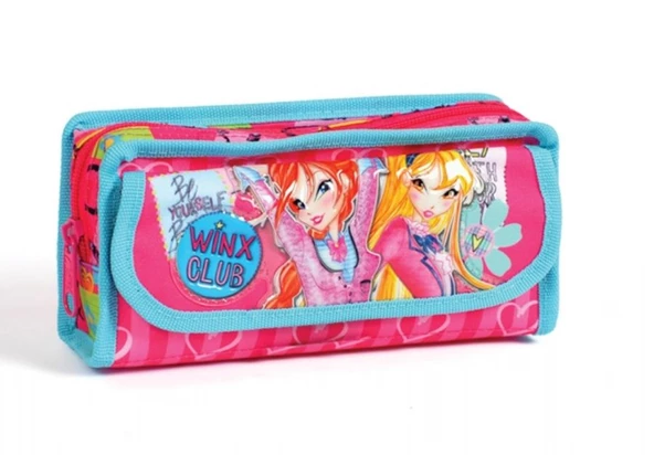 Winx Club İki Bölmeli Lüks Kalem Çantası ürün görseli 1