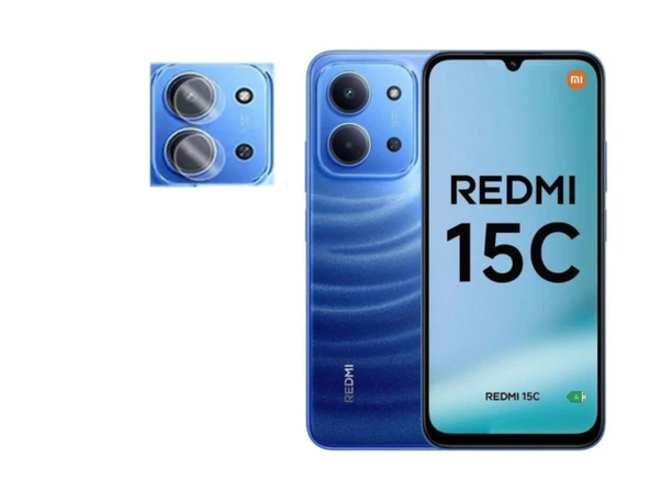 Redmi 15C Esnek Nano Kamera Lens Koruyucu (1 Set) ürün görseli 1