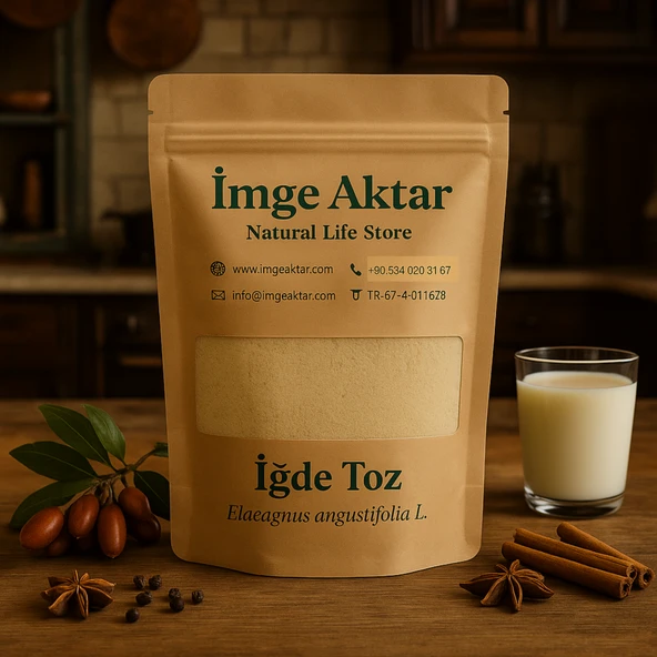 İğde Çekirdeği Tozu 150g ürün görseli 1