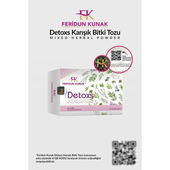 Feridun Kunak Karışık Bitki Detox Çayı 30 Adet ürün görseli 1