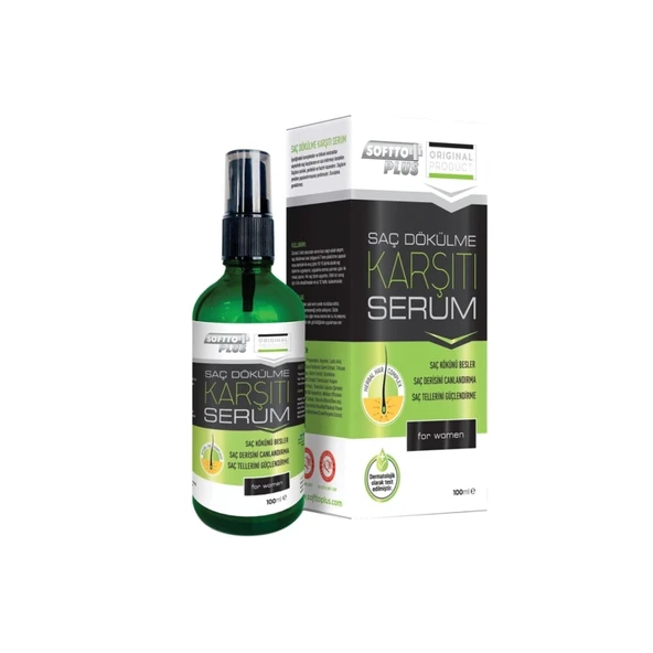 Softto Plus Kadınlar İçin Saç Dökülme Karşıtı Serum 100 Ml - Güçlendirici Bakım ürün görseli 1