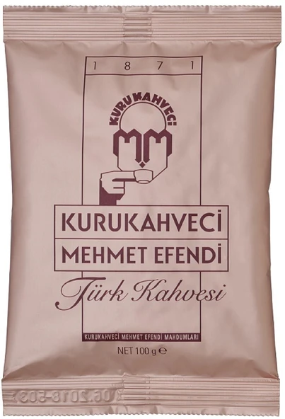 MEHMET EFENDİ TÜRK KAHVESİ 100 GR ürün görseli 1