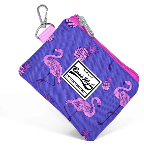 Coral High Kids Flamingo Desenli Bozuk Para Çantası - Mor - Kız Çocuk 21726 ürün görseli 1