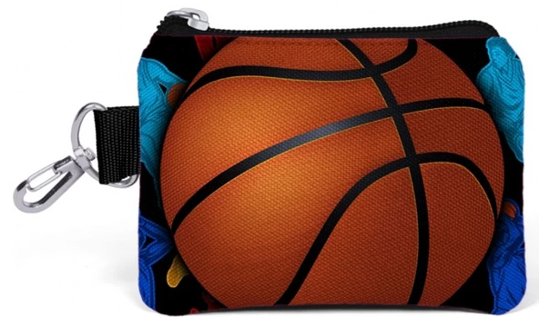 Coral High Kids Basketbol Toplu Bozuk Para Çantası - Siyah - Erkek Çocuk 21732 ürün görseli 1
