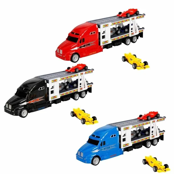 1:48 Maxx Wheels Transporter Tır 30 cm. - 1 Adet Stokta Olan Gönderilir ürün görseli 1