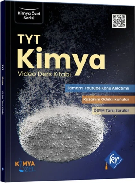 KR Akademi Kimya Özel TYT Kimya Video Ders Kitabı ürün görseli 1