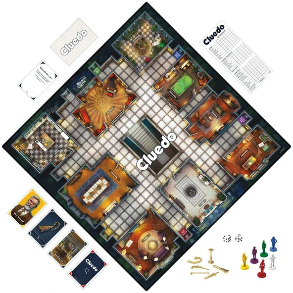 F6420 Hasbro Gaming - Cluedo +8 yaş ürün görseli 1