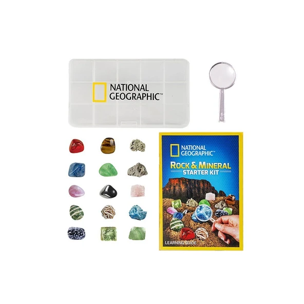 NAT03002 National Geographic Taş ve Mineral Biriktirme Kiti - RTNGRM15 +8 yaş ürün görseli 1