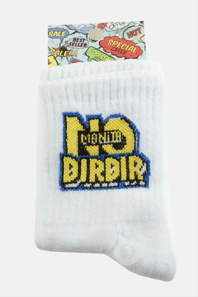 Birdir Yazılı Kolej Çorap 8*28 ürün görseli 1