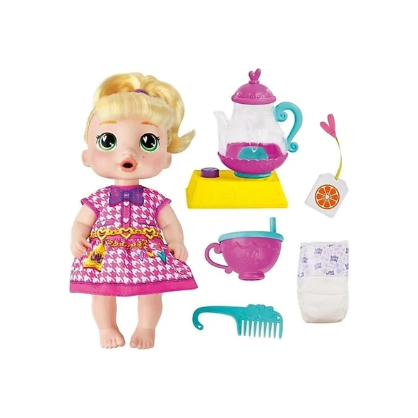 G0608 Baby Alive Bubbly Tea Party - Fokurdayan Çay Partisi Lala +3 yaş ürün görseli 1