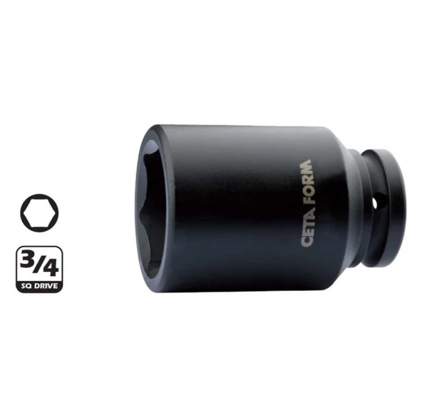 Ceta Form C74-H24 24Mm 3/4” 6 Köşe Derin Havalı Lokma Anahtar ürün görseli 1