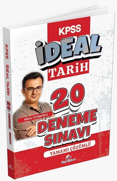 Dizgi Kitap 2026 KPSS İdeal Tarih 20 Deneme Çözümlü - Birol Yetimoğlu Dizgi Kitap Yayınları ürün görseli 1