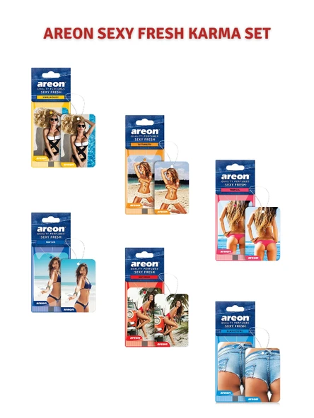 Areon Sexy Fresh Karma Set ürün görseli 1